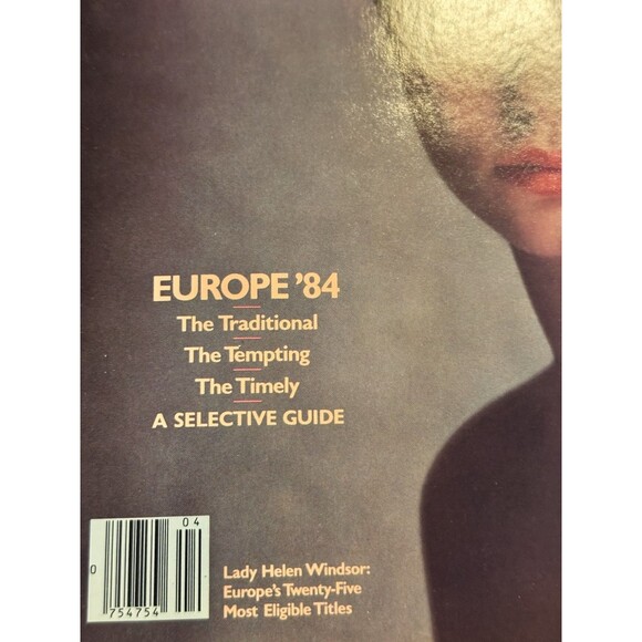 TOWN & COUNTRY MAGAZINE April 1984 ~ Europe ~ Florence Tuscany ~ Comite Colbert - Picture 13 of 14